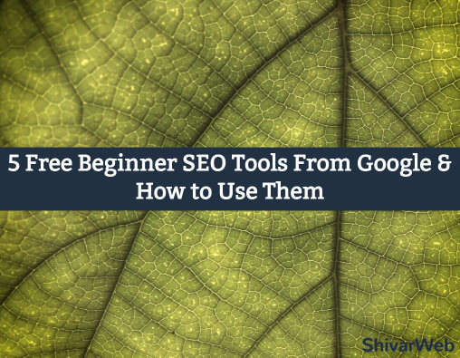 5 Free Beginner SEO Tools from Google: How To Use Google SEO Tools